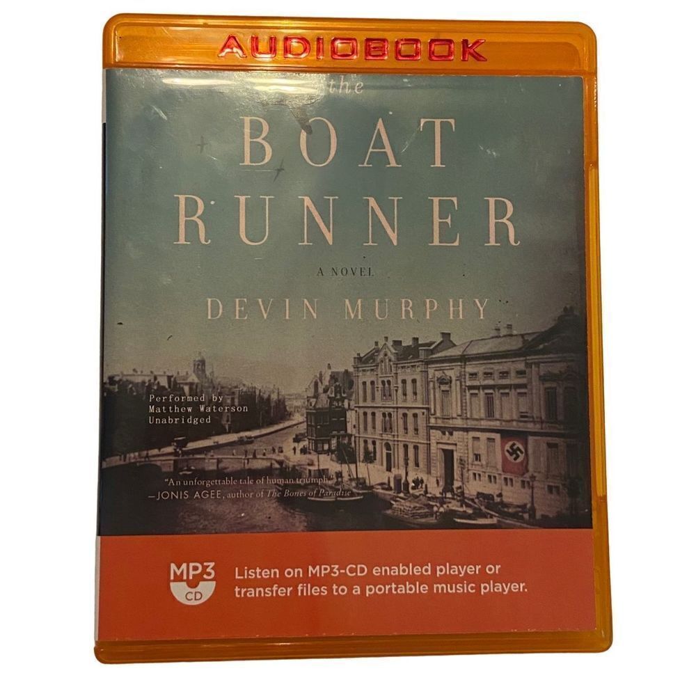 The Boat Runner by Devin Murphy (MP3-CD Unabridged Audiobook)